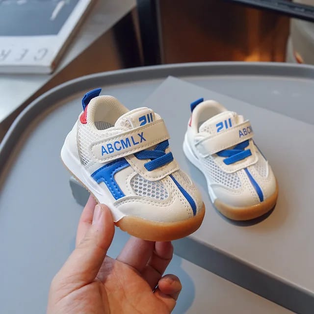 Summer mesh hollow breathable toddler baby shoes
